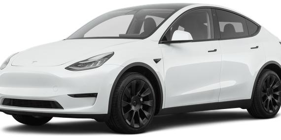 TESLA MODEL Y 2021 5YJYGAEE2MF247228 image